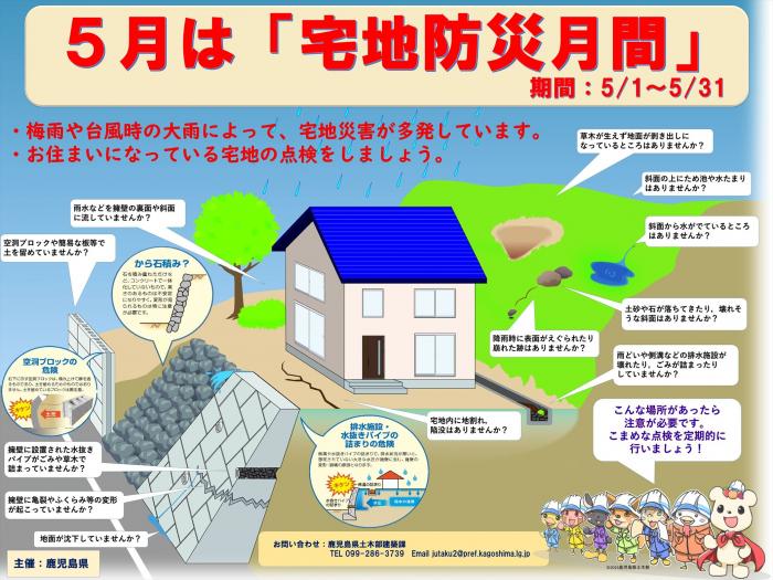 宅地防災月間